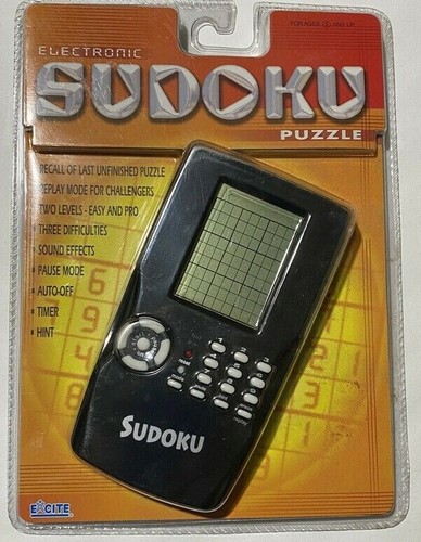 Sudoku puzzle game excite - puzzle,