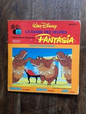 la danse des heures fantasia livre-disque vinyle 45T Disney - Disneyland records