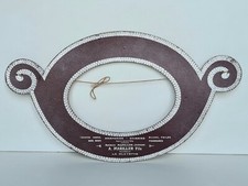 Miroir en carton publicitaire