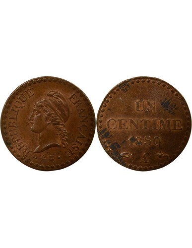 France centime dupré avec - france, centime,