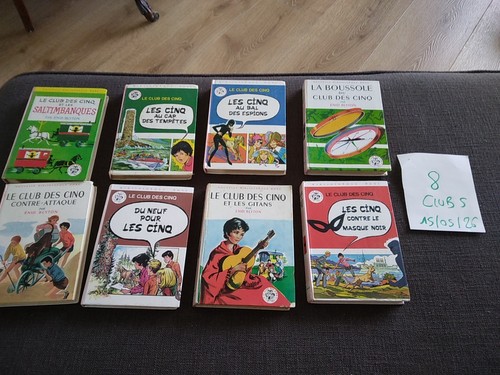 Lot livres club des 5 - livres/club,