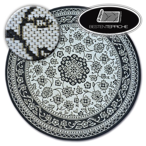 Tapis rond moderne sisal - moderne, en