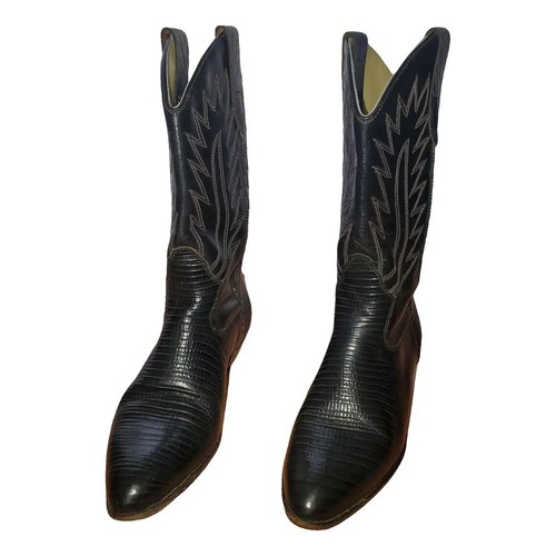 Botte santiag cuir - botte, de