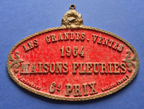 Plaque concours récompense - -,