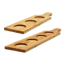 Plateau en bois chic pour