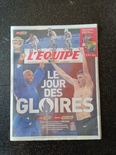JOURNAL L'EQUIPE DU 03/08/2024 JEUX OLYMPIQUES PARIS 2024 LEON MARCHAND / RINER
