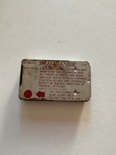 US WW2 BOX OF SULFANILAMIDE LEDERLE 1er MODEL FULL ORIGINAL - MED DPTT