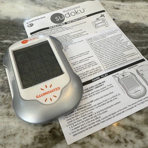 Sudoku illuminated handheld - sudoku,
