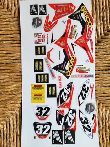 Kit déco motocross miniature - kit,