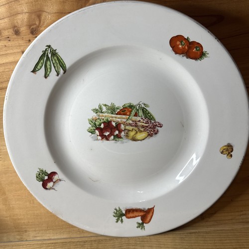 Assiette plate sarreguemines - assiette,