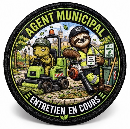 écusson agent municipal - Écusson,