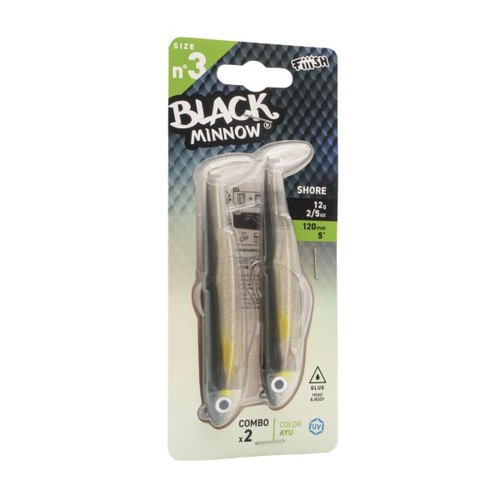 Leurres double combo black - double,