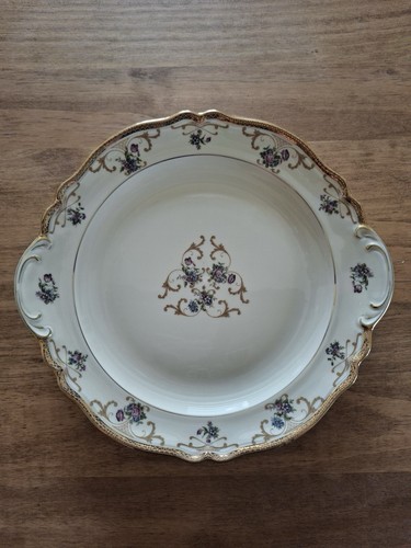 Assiette leclair porcelaine - r.leclair,