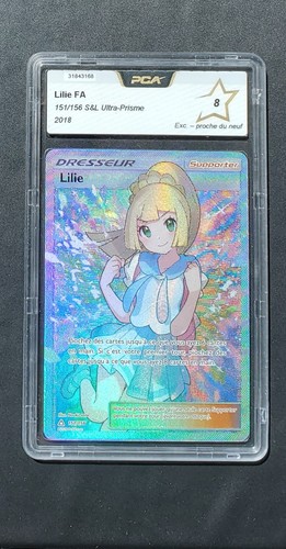 Carte pokémon lilie 151 156 - carte,