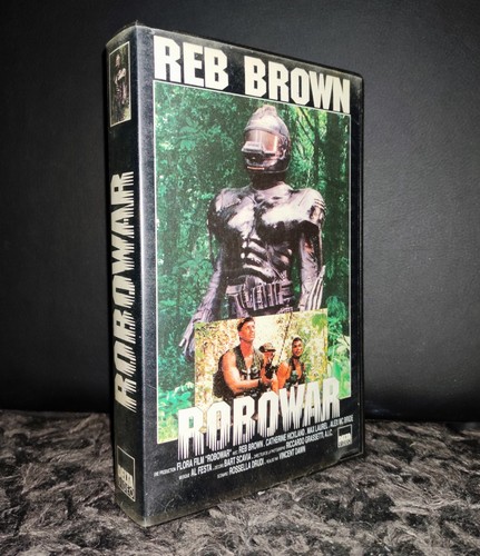 Robowar bruno mattei - vhs, nanar