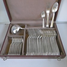 menagere 37  pieces metal argente AM84