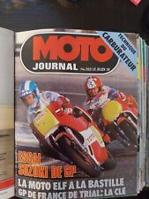 MOTO JOURNAL  353 SUZUKI RG 500 Usine KAWASAKI 1000 Godier Genoud SWM 125 ELF 78