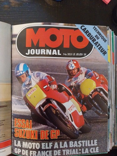 Moto journal 353 suzuki rg - journal,