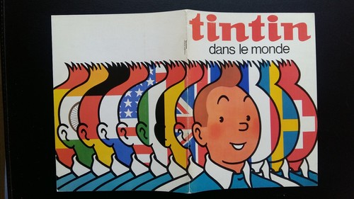 Tintin dans monde album - le,