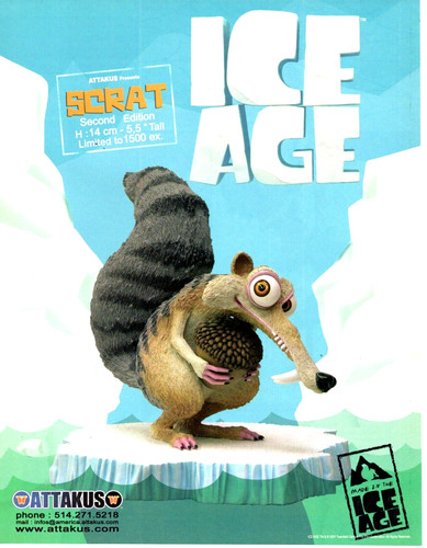 2007 ice age scrat the - ice,
