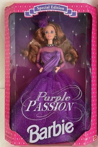 Mattel barbie purple - barbie, passion