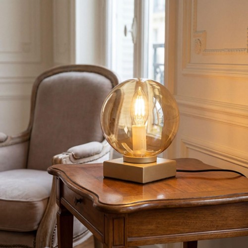 Lampe table moderne or - table,