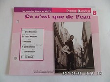 CARTE FICHE PLAISIR DE CHANTER