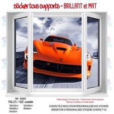 STICKER TROMPE L'OEIL FENETRE