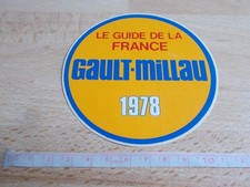 Autocollant Guide GAULT-MILLAU