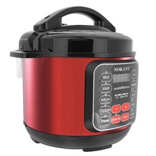 Sokany Autocuiseur 5L Inoxydable Multifonction Cuisson Rapide Programmable
