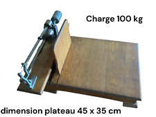 balance à bascule type Romaine à plateau pesage 100 kg