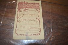  catalogue G SENNELIER l art de travailler le cuire fournitures cuir repoussé