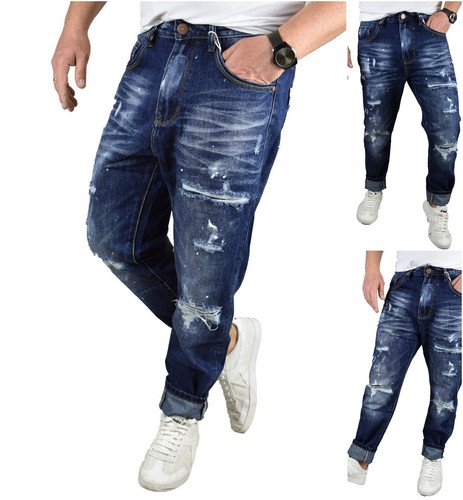 Jeans déchiré pantalon - déchiré,