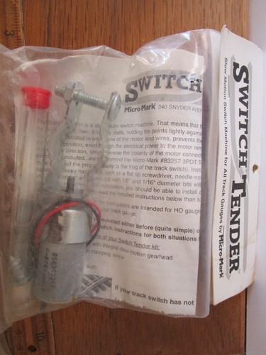 Micro mark switch tender - switch, slow