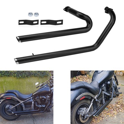 Shortshot staggered exhaust - staggered,
