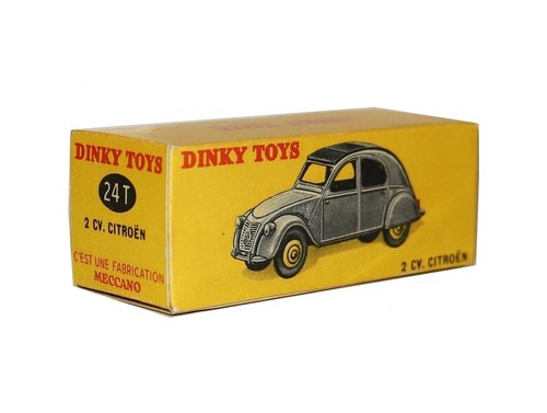Dinky toys boîte - boîte, repro