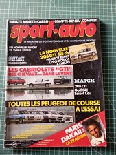 AM016 Sport auto N°289 1986