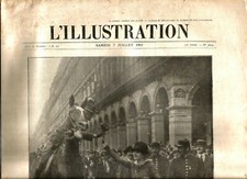 Journal L'Illustration 1917. Indépendance Day à Paris.26 pages. Belles Photos.