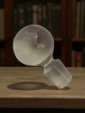 Petit bouchon vintage ancien pour carafe en verre ou cristal collection déco rét