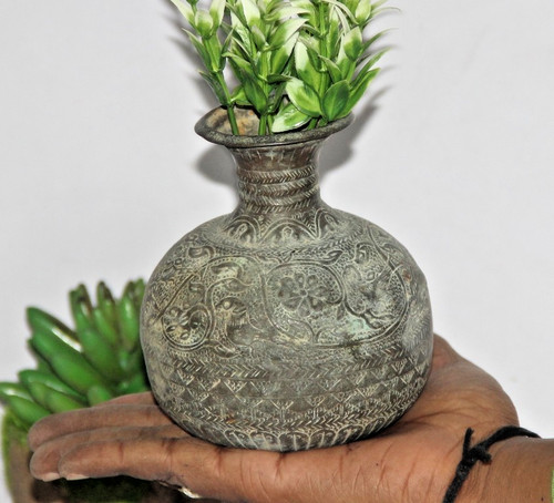 Vase ancien laiton matka - ancien, en