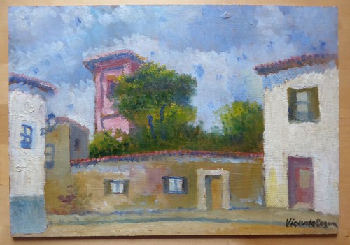Romantique vue pays tableau - de,