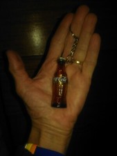 Bouteille porte-clé Coca Cola