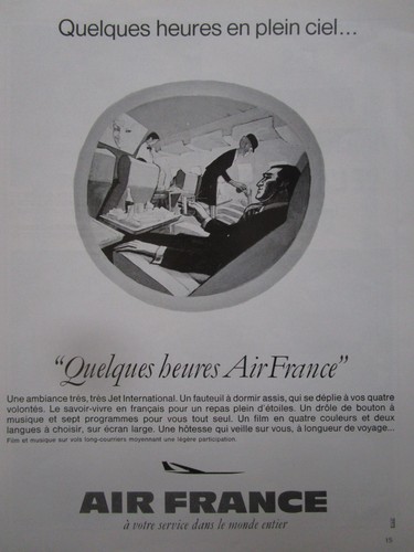 1969 1970 pub air - air, france