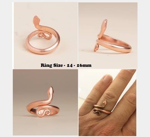 Bague cuivre consacrée - bague, en