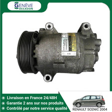 🇫🇷 COMPRESSEUR AIR CONDITIONNE RENAULT GRAND SCENIC II 2004-06 ➤8200309193 ♻️