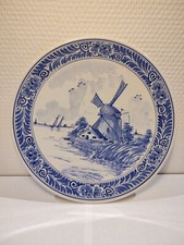 Jolie assiette Delft, Plaque murale, Faïence