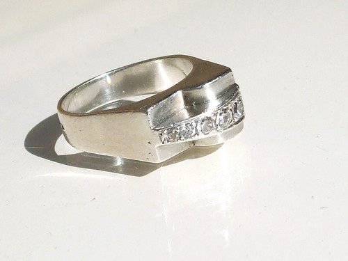 Belle bague tank ancienne - bague,