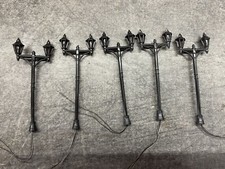 Lot de 5 Lampadaires Doubles