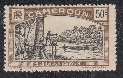 Timbre taxe cameroun - taxe, 1925-27