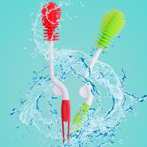 Brosse bouteille en - À,